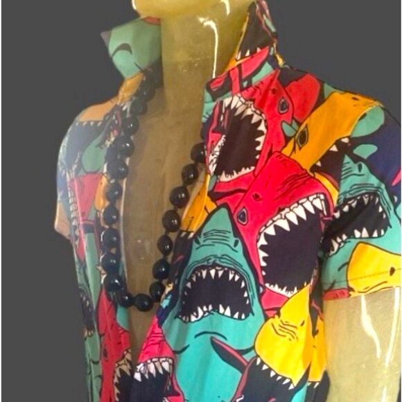 Shark Attack Romper - Picture 1 of 12